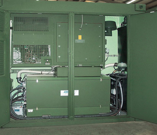 air conditioning units for training containers